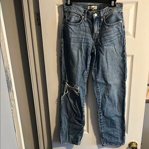 Madewell Low-Rise Baggy Straight Jeans